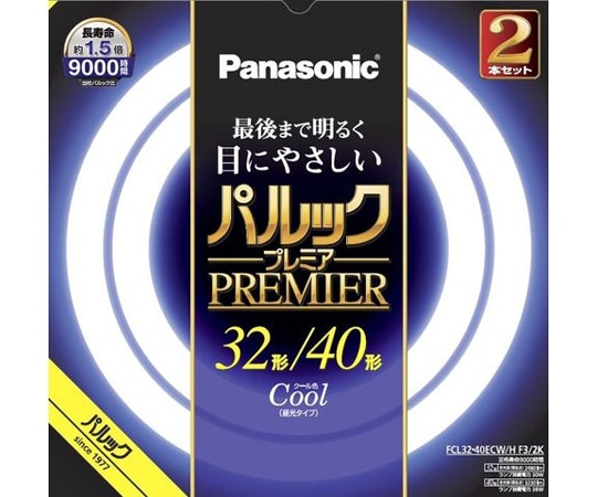 パナソニック パルック プレミア クール色FCL3240ECWHF32K 1個 (ご注文単位1個) 【直送品】