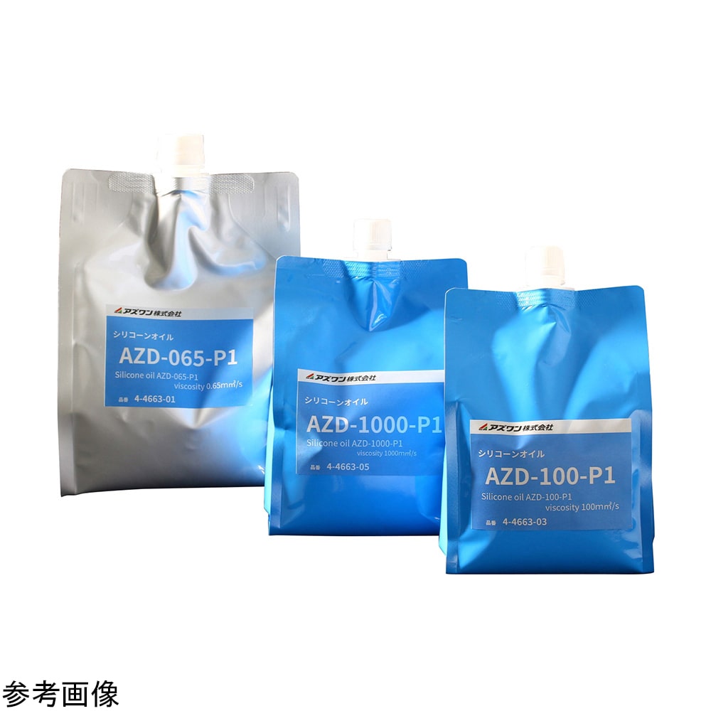 アズワン シリコーンオイル 0.65mm2/sAZD-065-P1 1パック (ご注文単位1パック) 【直送品】