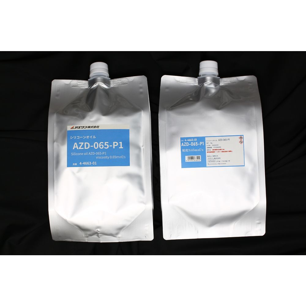 アズワン シリコーンオイル 0.65mm2/sAZD-065-P1 1パック (ご注文単位1パック) 【直送品】