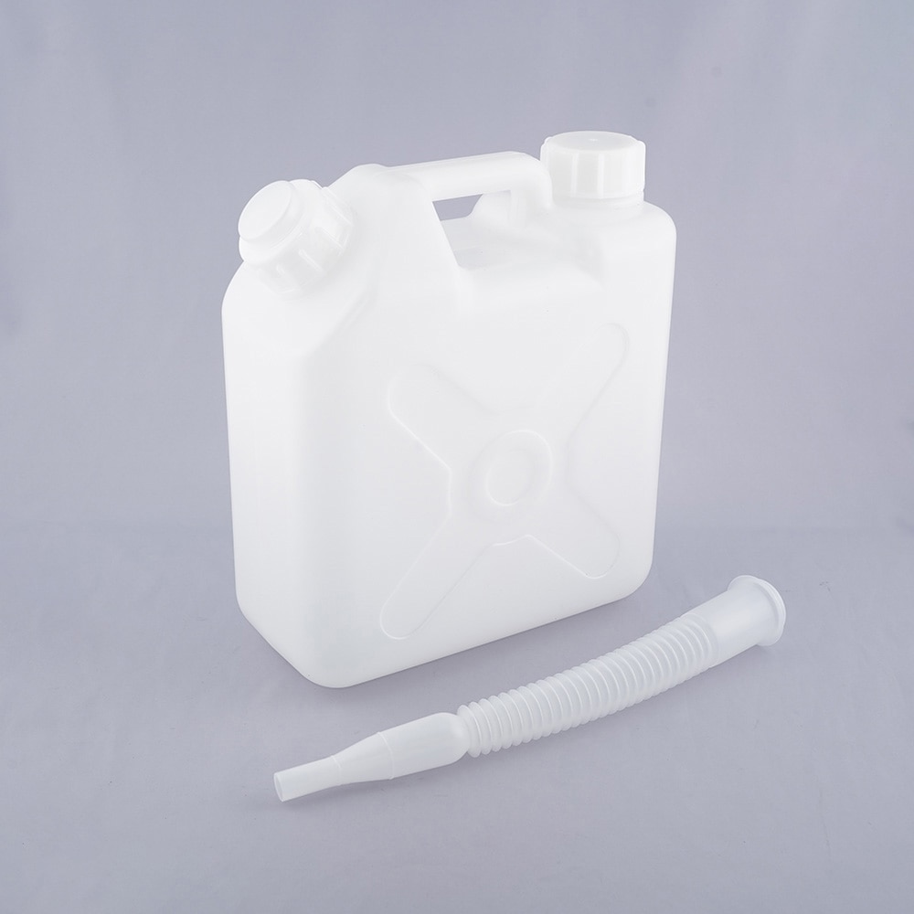 ニッコー・ハンセン 平角缶 (2ヶ口・ノズル付) 5L2-5L 1本 (ご注文単位1本) 【直送品】