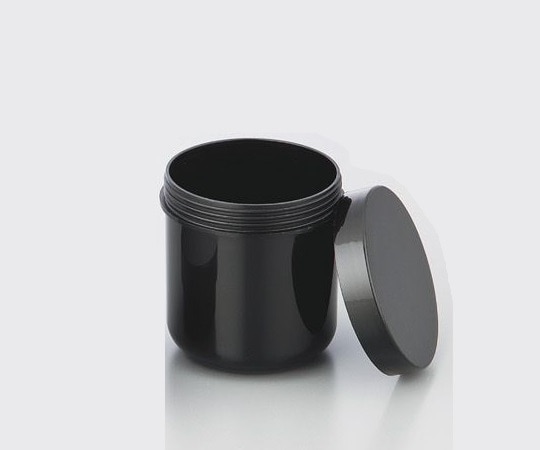 アズワン UG軟膏壷SCC (黒・遮光) 125mL 5個×2袋入3-56 SCC 1パック (ご注文単位1パック) 【直送品】