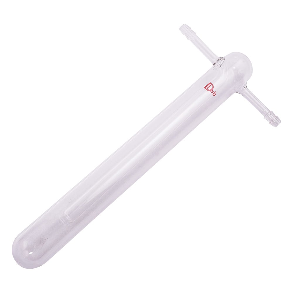 ラブディポット 真空トラップ (硼珪酸ガラス-1) ゴム止水平型 Φ32×280mm 1個 (ご注文単位1個) 【直送品】