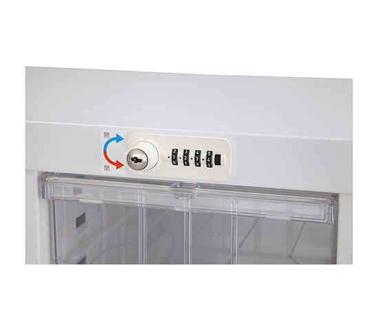 アズワン 与薬カート (メディロックシステム) KY-40 1台 (ご注文単位1台) 【直送品】