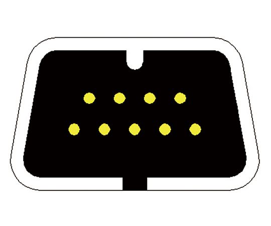 アズワン ディスポーザブルSpO2センサ (日本光電互換) /幼児 フォーム 24本入NF533-16 1箱 (ご注文単位1箱) 【直送品】