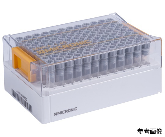 Micronic Europe B.V. 2Dバーコード付クライオチューブ Internal thread 1.40mL ラック入り (high cover) MP52551 1セット (ご注文単位1セット) 【直送品】