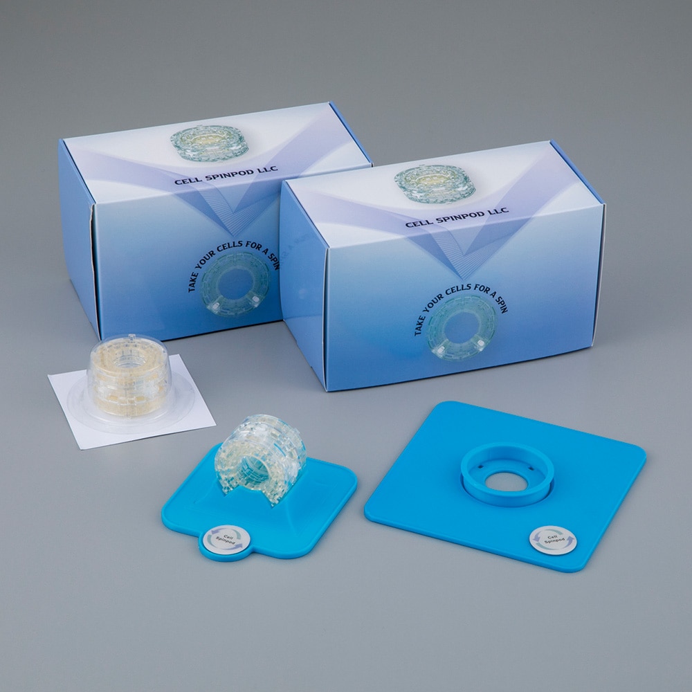 Cell Spinpod 3D浮遊培養容器 (CELL SPINPOD) スターターキット7032 1セット (ご注文単位1セット) 【直送品】