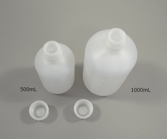 アズワン 細口瓶 (中栓付き) 1000mLNVN-1000 1本 (ご注文単位1本) 【直送品】