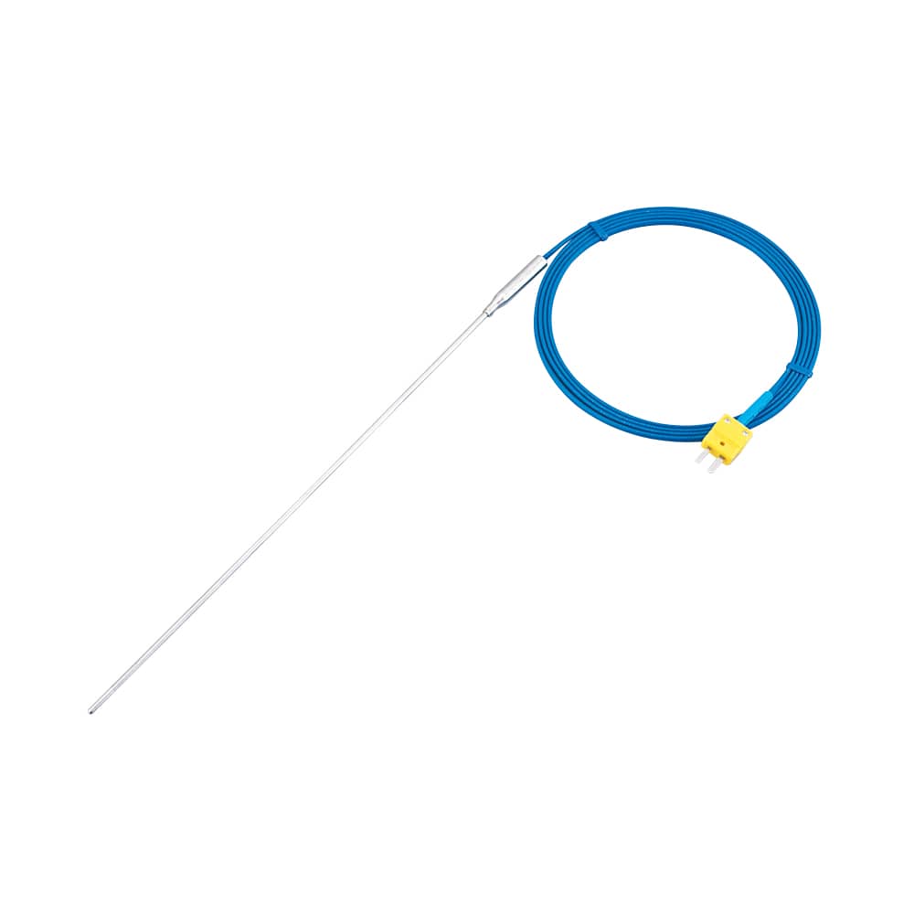アズワン K熱電対 オメガコネクタタイプ φ1.6mm 150mmKTO-16150C-TF 1個 (ご注文単位1個) 【直送品】