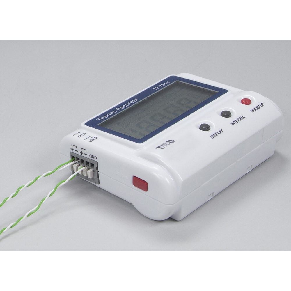 ティアンドデイ 温度記録計 おんどとり (無線LAN) TR75A2 1個 (ご注文単位1個) 【直送品】