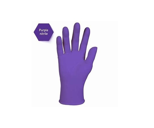 キンバリークラーク キムテック パープルニトリルグローブ L 100枚55083 1箱 (ご注文単位1箱) 【直送品】