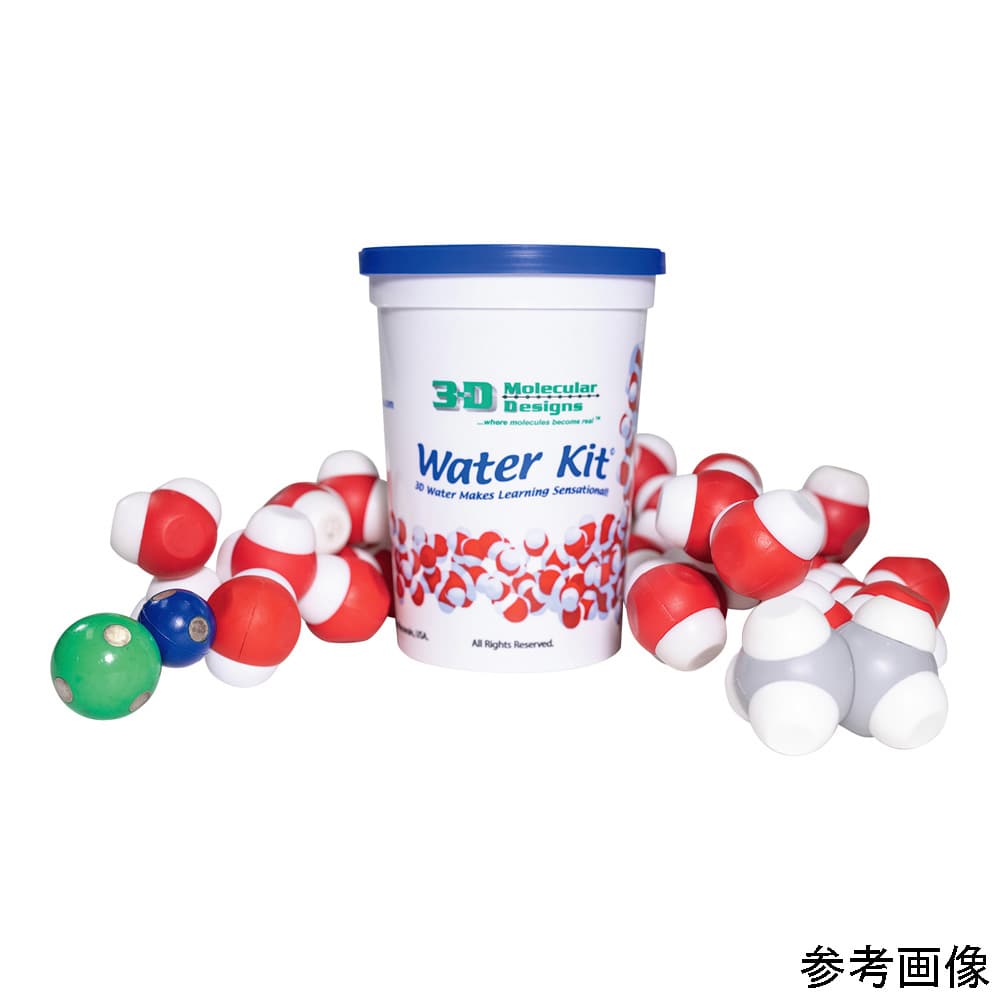 3D Molecular 水分子モデルWK-01 1セット (ご注文単位1セット) 【直送品】