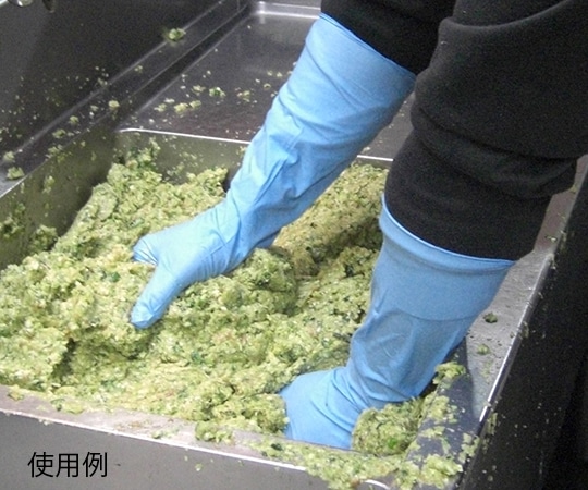 アズワン ニトリスト スーパーロング 滅菌済 S 1箱 (50枚入) No.887 1箱 (ご注文単位1箱) 【直送品】