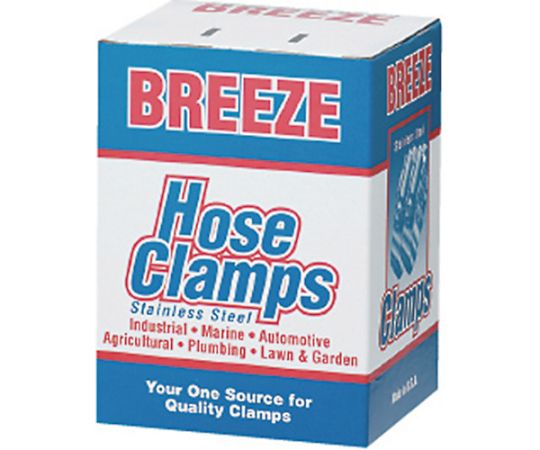 ブリーズ ステンレスホースバンド 締付径59~83mm (10個入) TH-30044 1箱 (ご注文単位1箱) 【直送品】