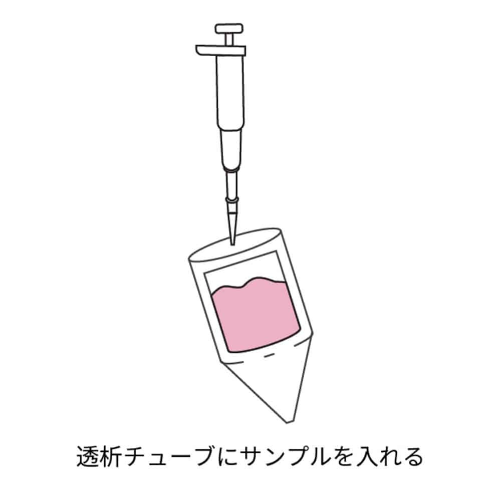 アズワン 透析チューブキット 15mL 3.5kDa 1セット (10本+ホルダー入) MEGA DANDY TUBE 1セット (ご注文単位1セット) 【直送品】