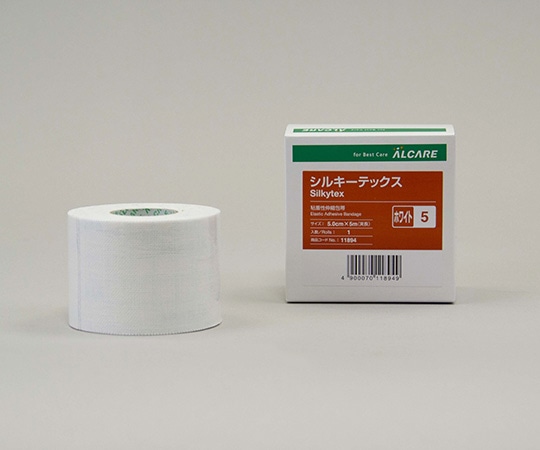 アルケア (小分け) シルキーテックス 白 (1巻入) 11894 1パック (ご注文単位1パック) 【直送品】