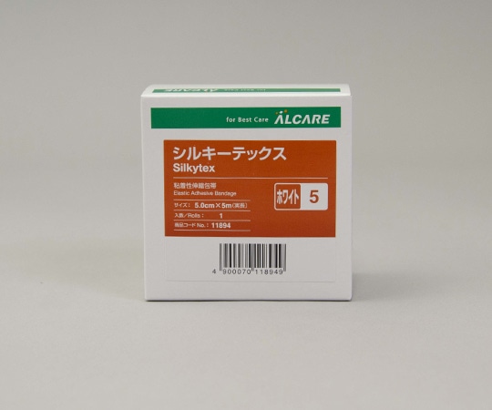 アルケア (小分け) シルキーテックス 白 (1巻入) 11894 1パック (ご注文単位1パック) 【直送品】