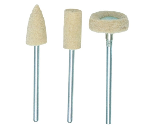 キソパワーツール PROXXON (プロクソン) 純毛バフ 3種セット28800 1本 (ご注文単位1本) 【直送品】