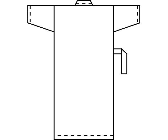 サンアロー 患者衣ガウン (男女兼用) ブルー×ピンク S289-98 S 1枚 (ご注文単位1枚) 【直送品】