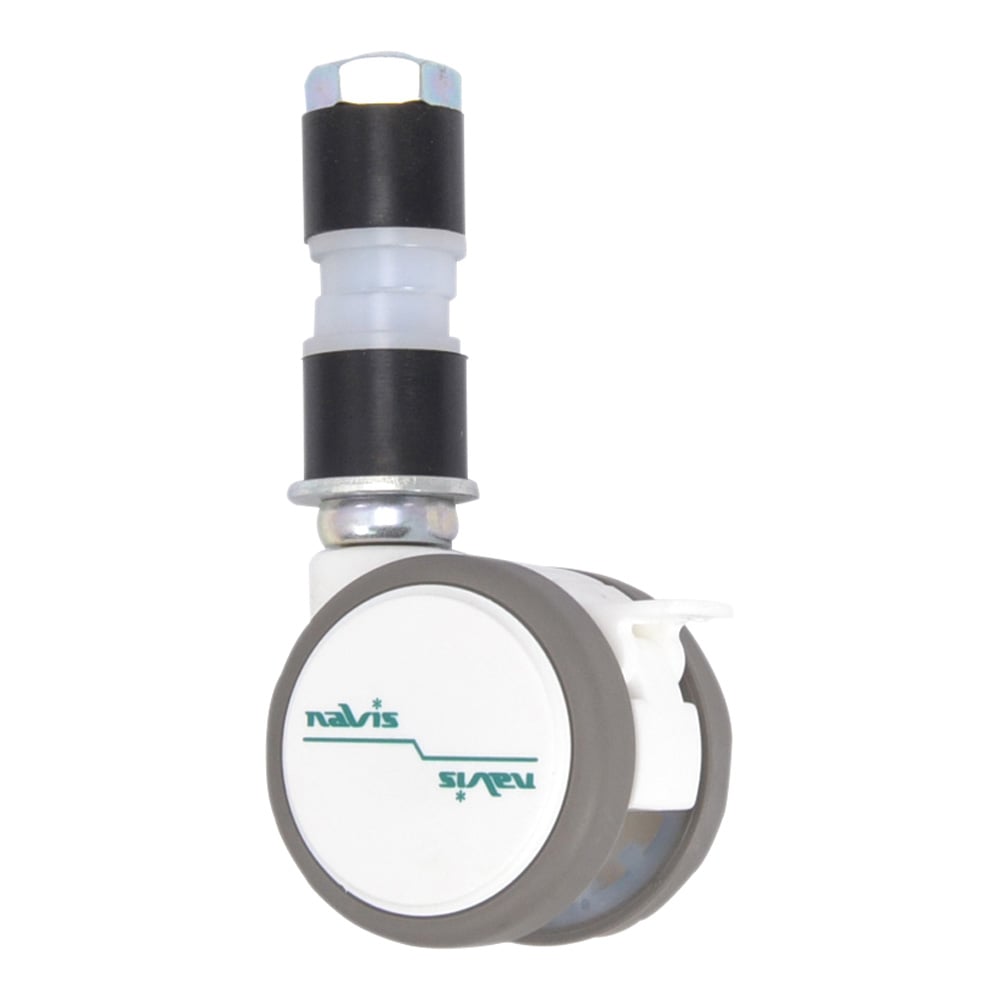 アズワン ナビスキャスターφ50mm ゴム ストッパー付きFW050N12SL60AZP 1個 (ご注文単位1個) 【直送品】