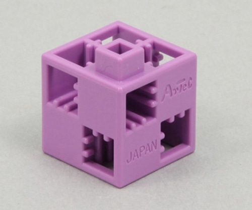 アーテック アーテックブロック基本四角 100pcsセット 薄紫77854 1パック (ご注文単位1パック) 【直送品】