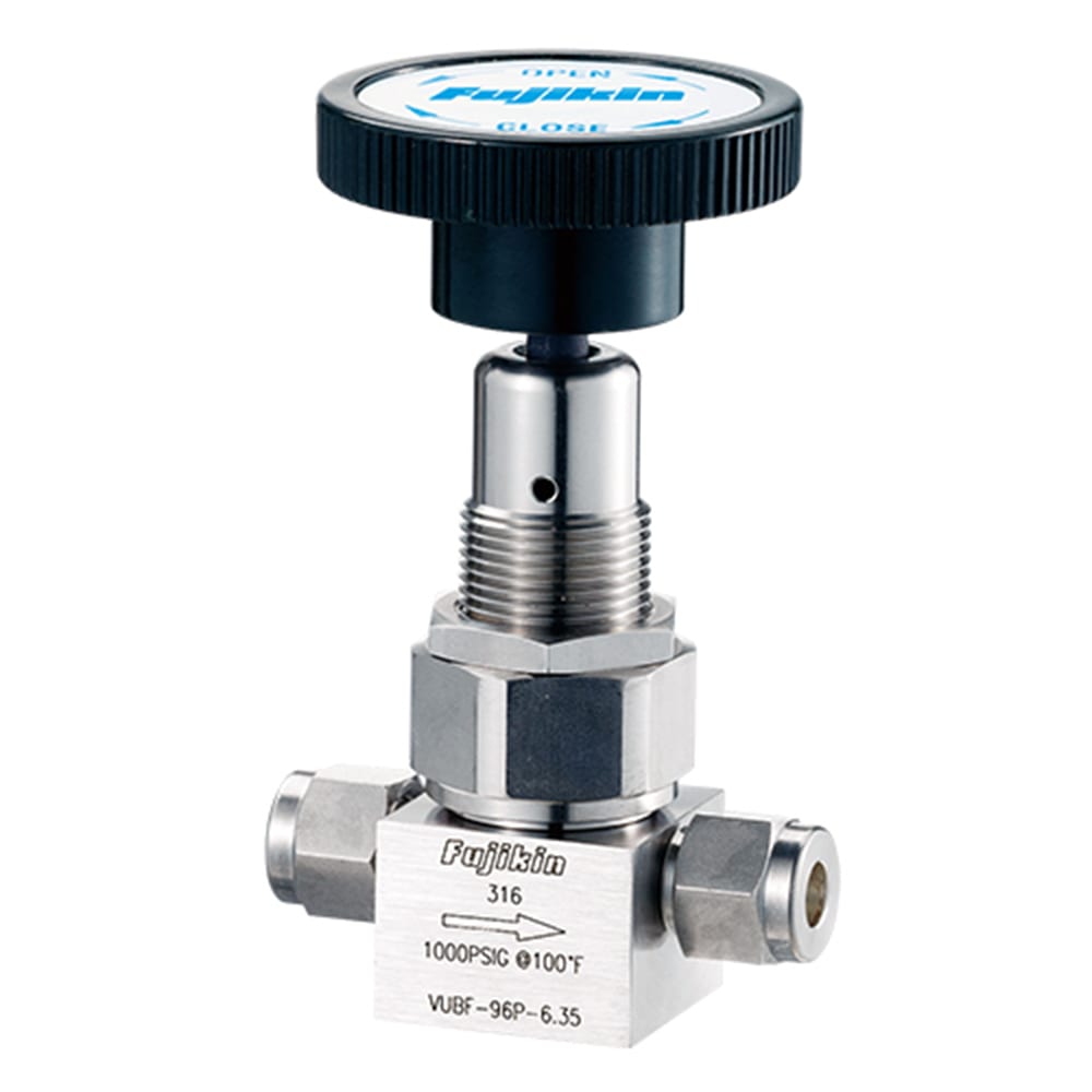 アズワン ベローズバルブVUBF-96P-9.52-V 1個 (ご注文単位1個) 【直送品】