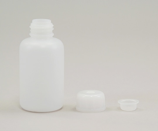 アズワン 細口瓶 (中栓付き) 100mLNVN-100 1本 (ご注文単位1本) 【直送品】