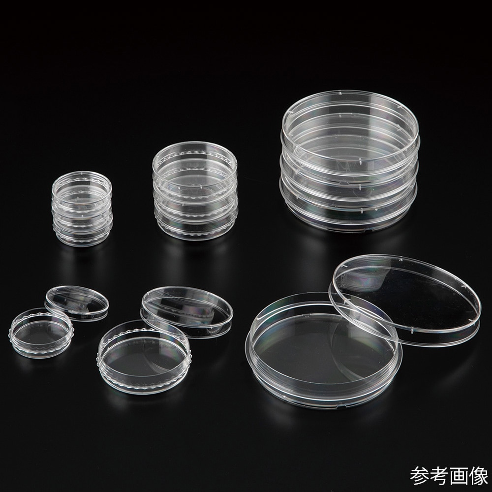 アズワン ビオラモ浮遊培養用ディッシュα (イージーグリップタイプ) 21.5cm2 1箱 (10個×50包入) VFα-DE60 1箱 (ご注文単位1箱) 【直送品】