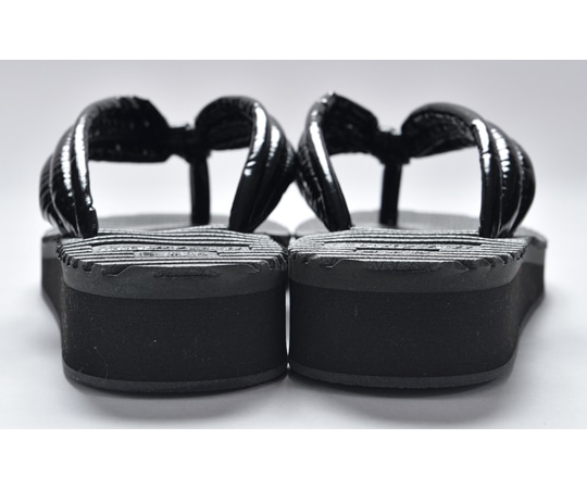 ラッキーベル Rebornサンダル 武王01 (ブラック×ブラック) XS 1足 (ご注文単位1足) 【直送品】