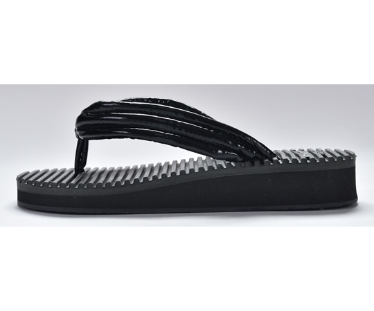 ラッキーベル Rebornサンダル 武王01 (ブラック×ブラック) XS 1足 (ご注文単位1足) 【直送品】