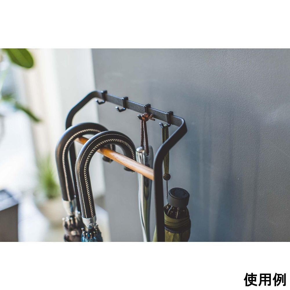 アズワン 傘掛け tower 天板なし ブラックUS-SR BK 1個 (ご注文単位1個) 【直送品】