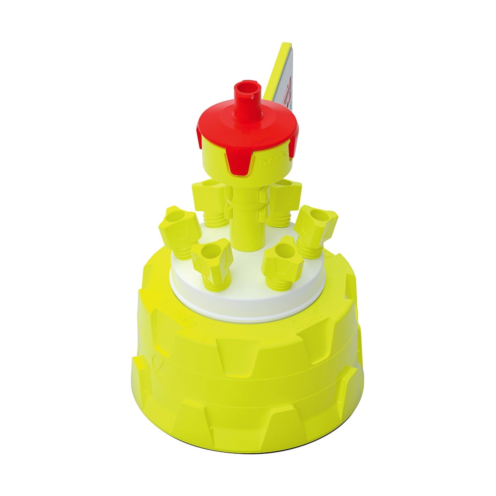 b safe HPLC安全キャップ 抽出用 ポート数5M 145-05 1セット (ご注文単位1セット) 【直送品】