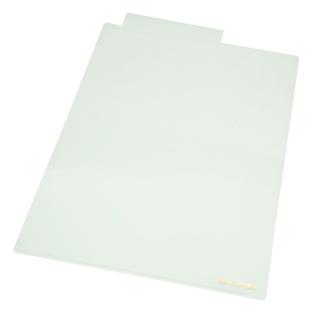 アズワン 抗菌カルテフォルダー 抗菌シートNEO仕様 シングルタイプ箔押 50枚入 1袋 (ご注文単位1袋) 【直送品】