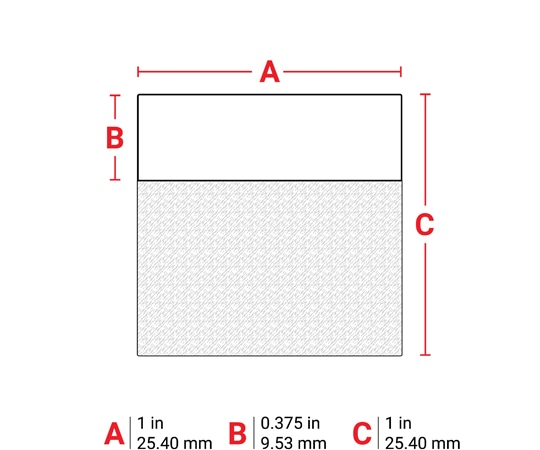 日本ブレイディ BMP71用ストロー向け凍結ラベル 250枚M7-19-642 1巻 (ご注文単位1巻) 【直送品】