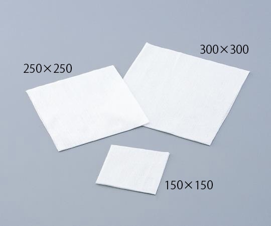 アズワン 不織布ワイパー 300×300mm 滅菌済 1パック (200枚入) 1パック (ご注文単位1パック) 【直送品】