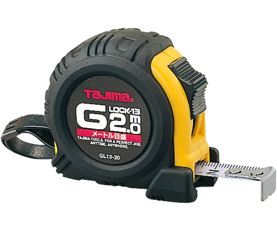 TJMデザイン (タジマツール) Gロック 13 2m メートル目盛GL13-20BL 1個 (ご注文単位1個) 【直送品】