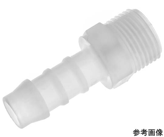 アズワン TEFEN PVDFタケノコ継手 オスストレート 4mm×R1/4WHM-0408 1個 (ご注文単位1個) 【直送品】