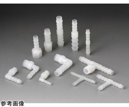 アズワン TEFEN PVDFタケノコ継手 オスストレート 4mm×R1/4WHM-0408 1個 (ご注文単位1個) 【直送品】