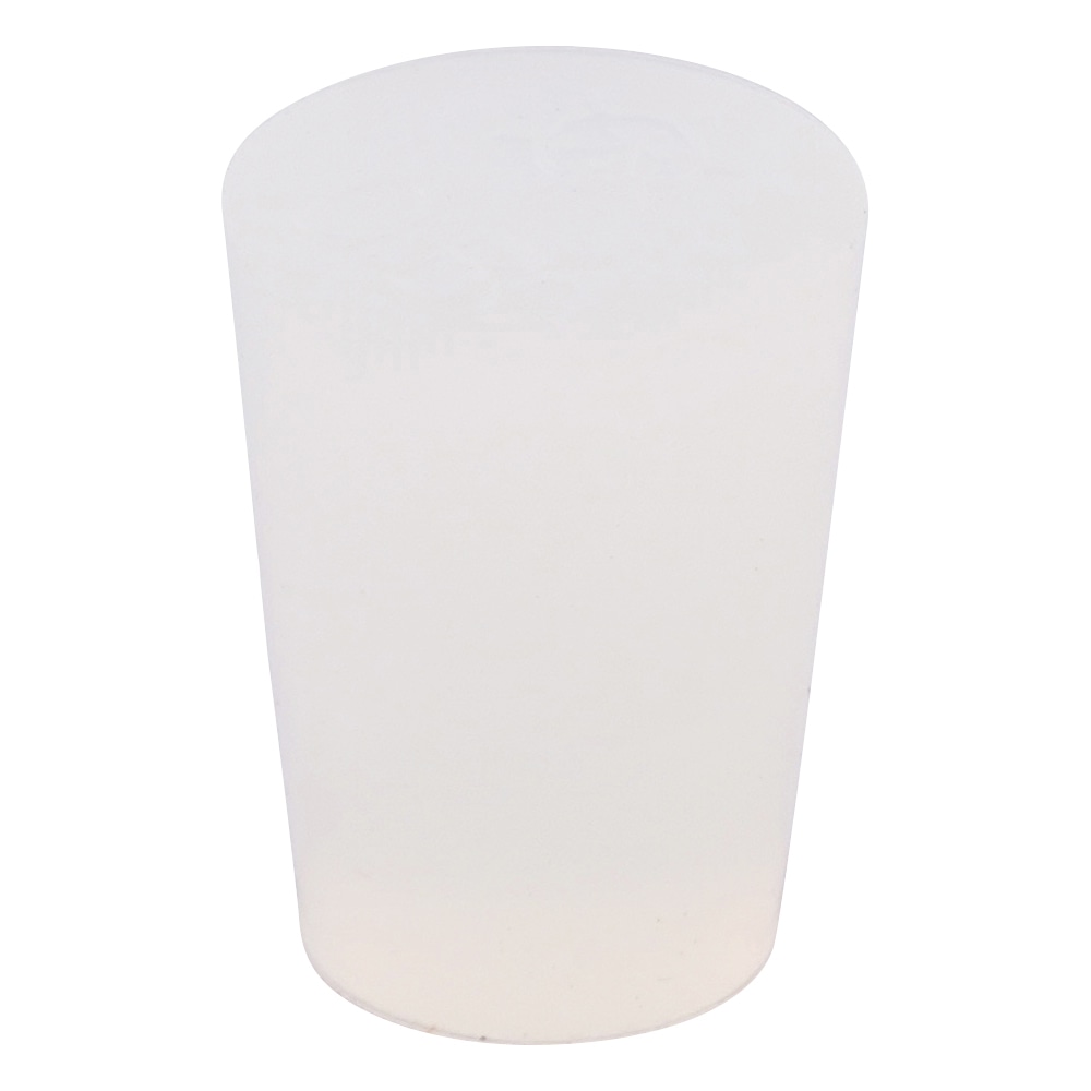 アズワン 極小シリコン栓 滅菌済 φ13 (φ10) ×18mm 1袋 (10個入) 0B 1袋 (ご注文単位1袋) 【直送品】