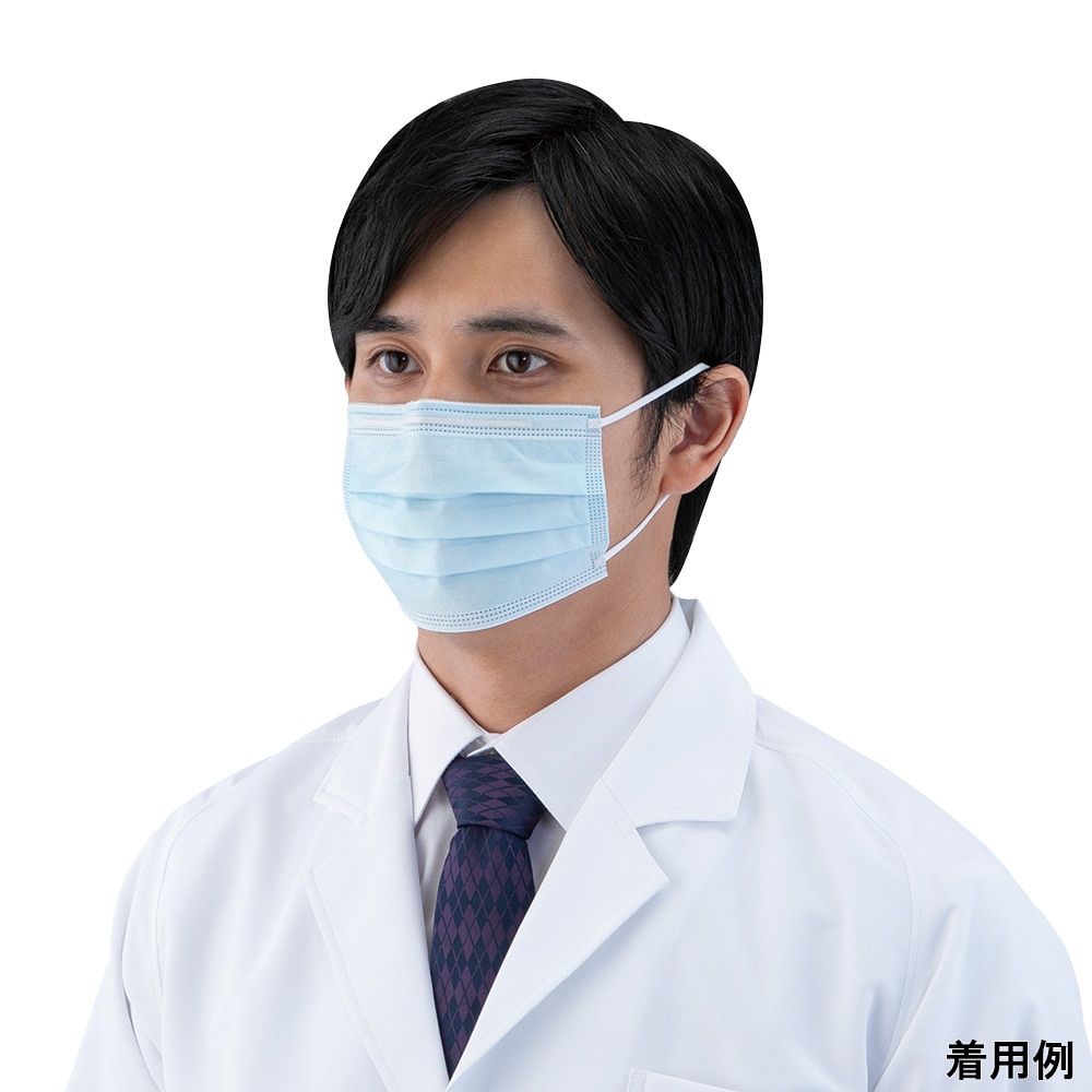 クー・メディカル・ジャパン プロフィットサージカルマスクLevel2 イヤーループ 50枚入PFEB138 1箱 (ご注文単位1箱) 【直送品】