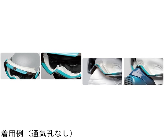 ミドリ安全 保護めがね (両面曇り止め) 通気孔なしVG-505F NV 1個 (ご注文単位1個) 【直送品】
