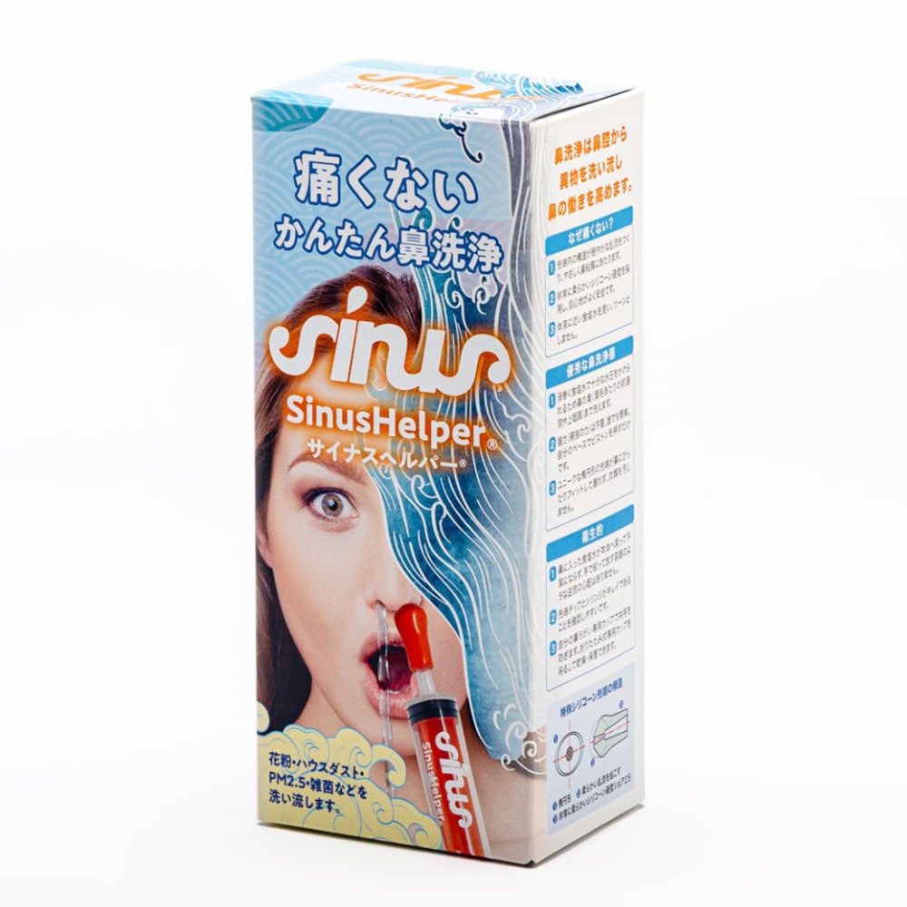 エントリージャパン サイナスヘルパー (鼻腔洗浄器) OI-MC300SIN-R 1セット (ご注文単位1セット) 【直送品】