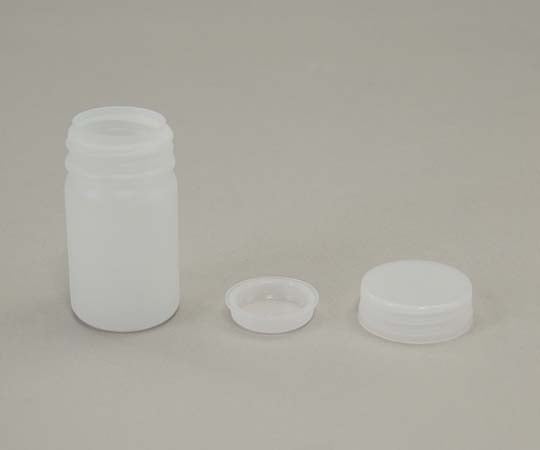 アズワン 広口瓶 (中栓付き) 50mLNVW-50 1本 (ご注文単位1本) 【直送品】