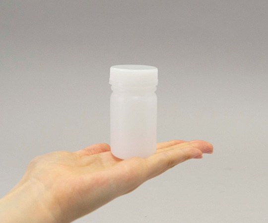 アズワン 広口瓶 (中栓付き) 50mLNVW-50 1本 (ご注文単位1本) 【直送品】