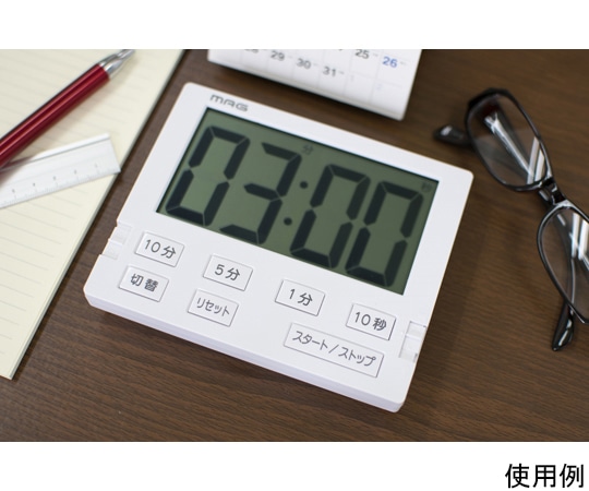 ノア精密 MAGタイマー ベンガ君BIGTM-605 WH 1個 (ご注文単位1個) 【直送品】