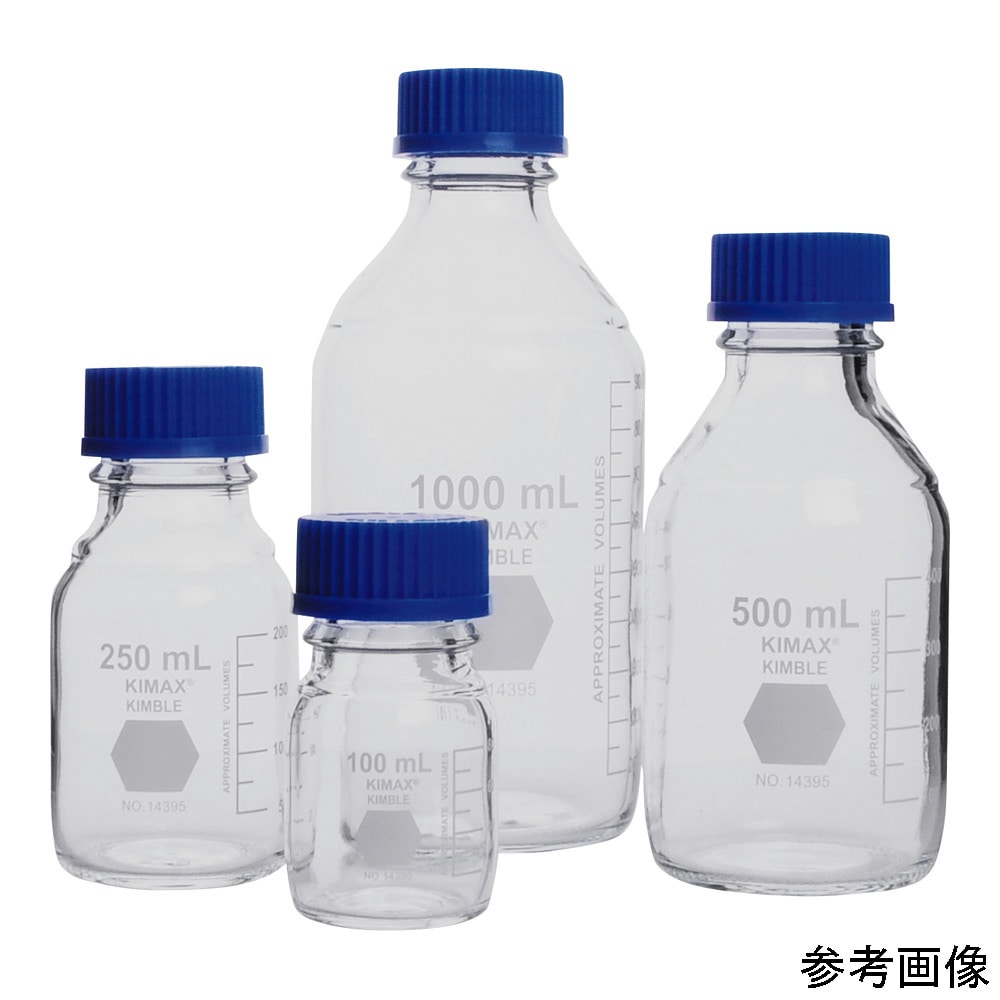 アズワン ネジ口メディウム瓶 1000mL14395-1000 1個 (ご注文単位1個) 【直送品】