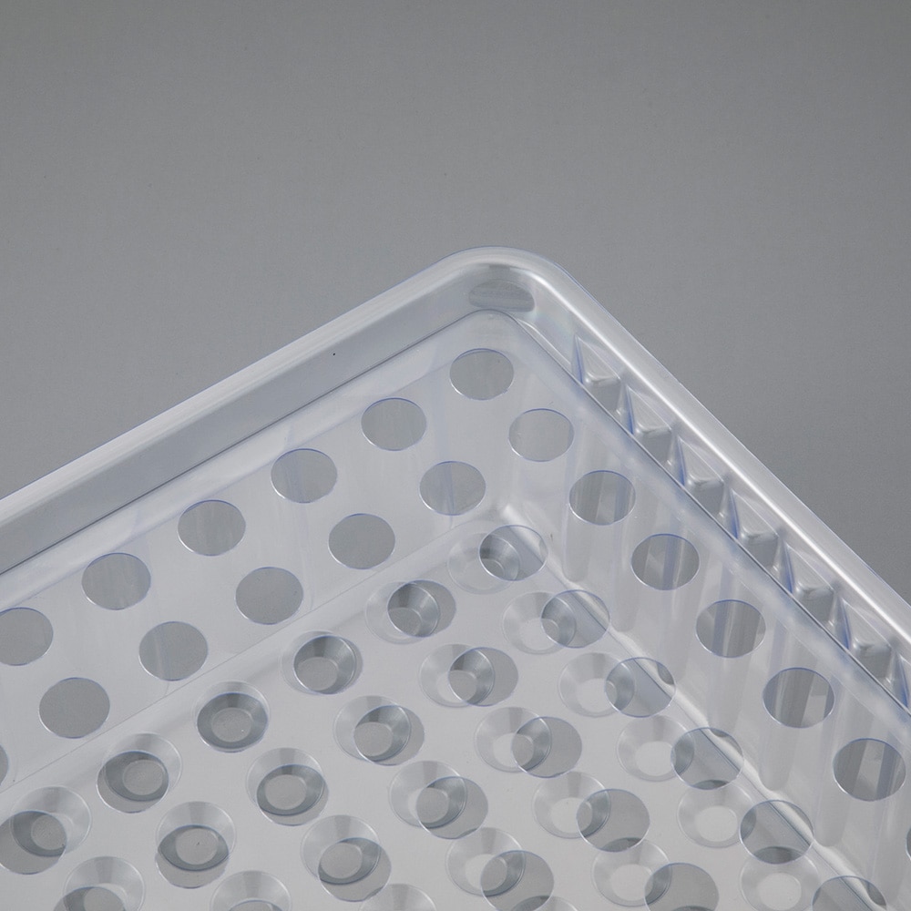 アズワン サンプル運搬ボックス (Duraporter) 交換用ラック 10/15mLチューブ 100本 1箱 (3個入) 120960 1箱 (ご注文単位1箱) 【直送品】