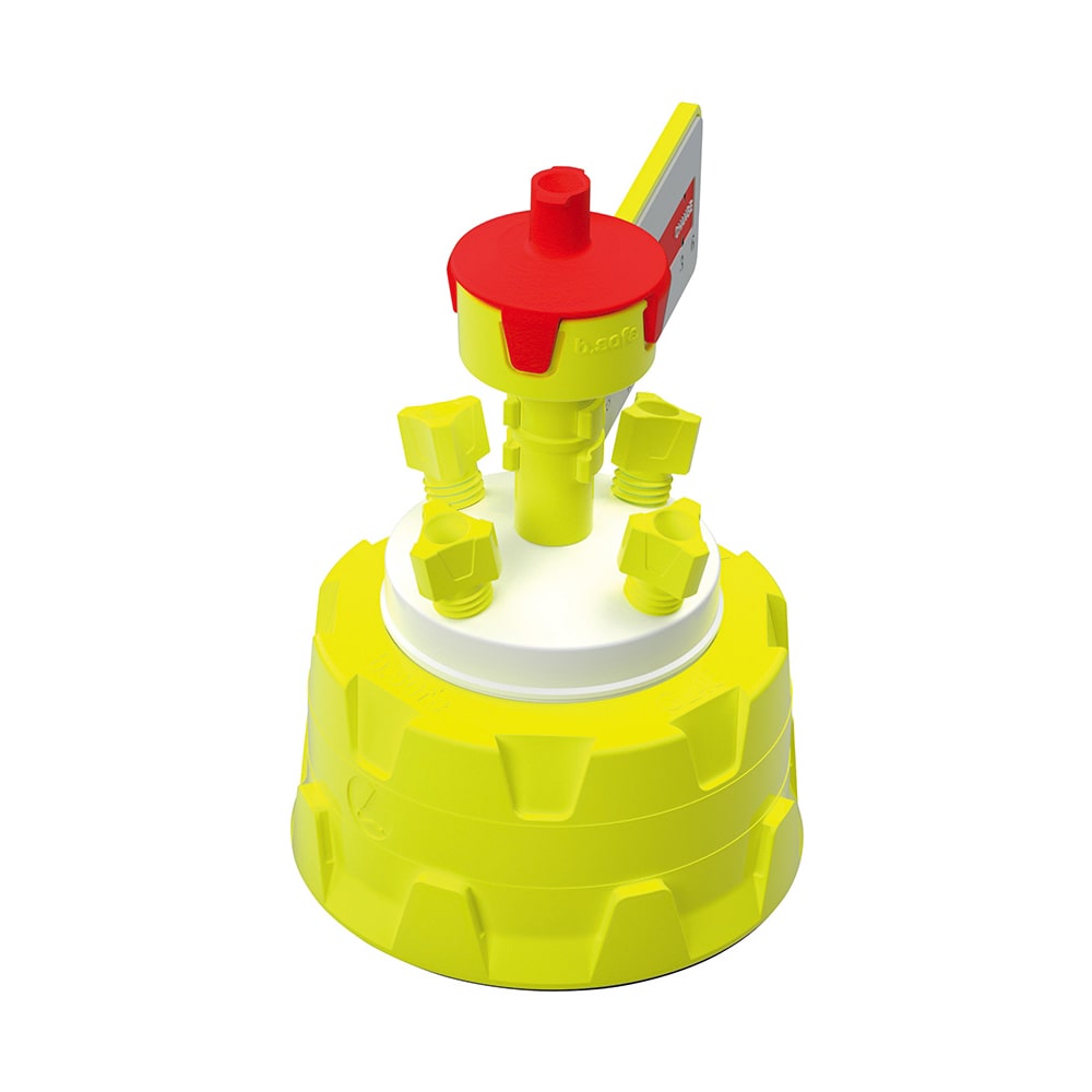 b safe HPLC安全キャップ 抽出用 ポート数4M 145-04 1セット (ご注文単位1セット) 【直送品】