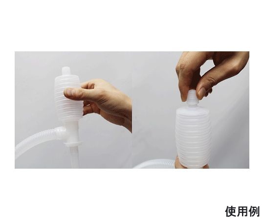 アズワン 530mm 耐酸ポンプ (手動/6本) EA990KT-6A 1箱 (ご注文単位1箱) 【直送品】