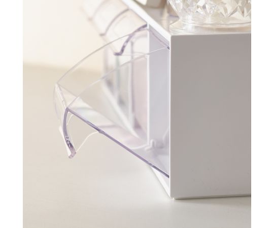 アズワン クリアポケットボックス 引出4個CPB-4 1個 (ご注文単位1個) 【直送品】