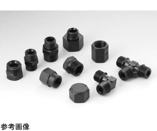 アズワン TEFEN PP ネジ継手 ブッシング R1/2×Rc1/4KRB-1208 1個 (ご注文単位1個) 【直送品】